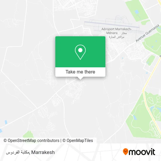 مكتبة الفردوس plan