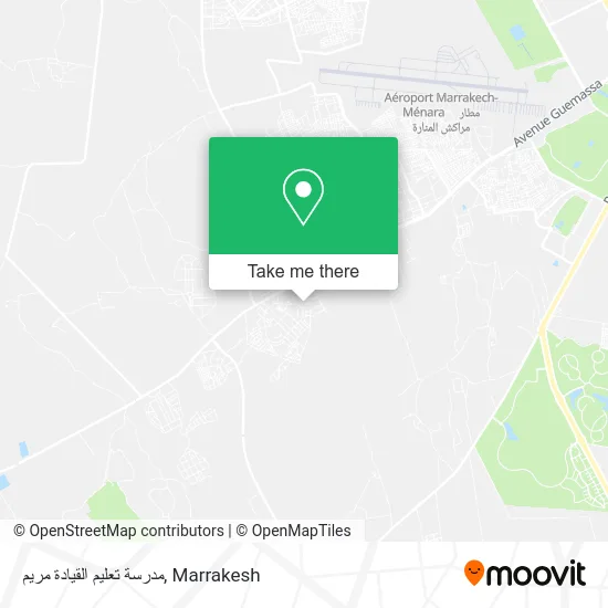 مدرسة تعليم القيادة مريم plan