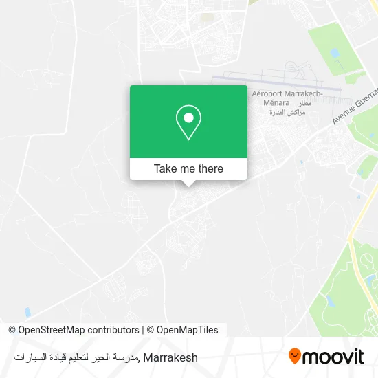 مدرسة الخير لتعليم قيادة السيارات plan