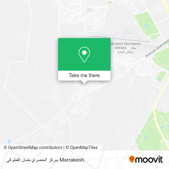 مركز الحضري حمان الفطوكي map