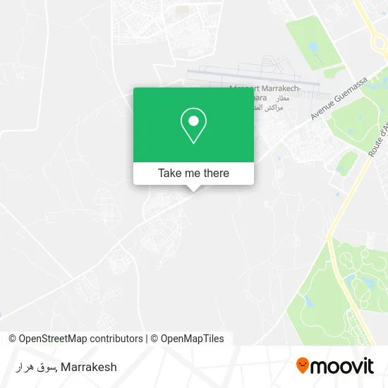 سوق هرار map