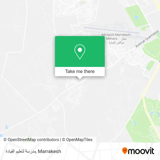 مدرسة لتعليم القيادة plan