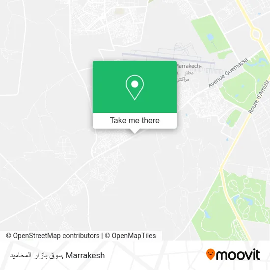 سوق بازار المحاميد plan