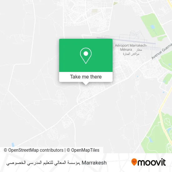 مؤسسة المعالي للتعليم المدرسي الخصوصي plan