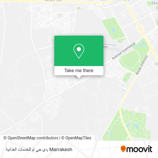 دي جي إم للخدمات الغذائية plan