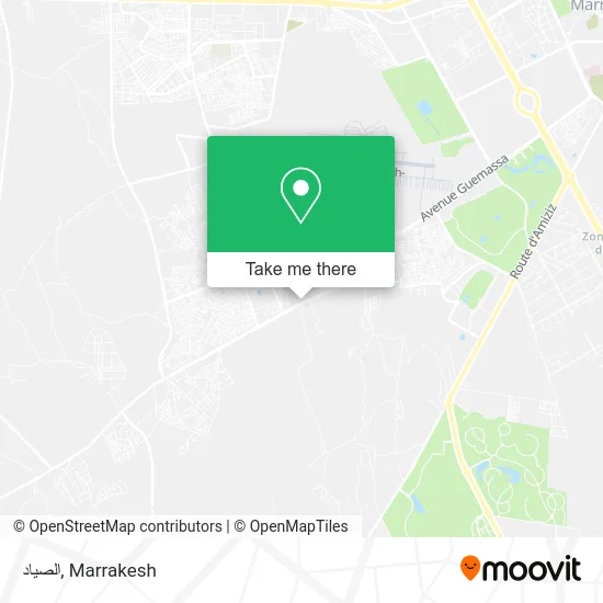 الصياد map