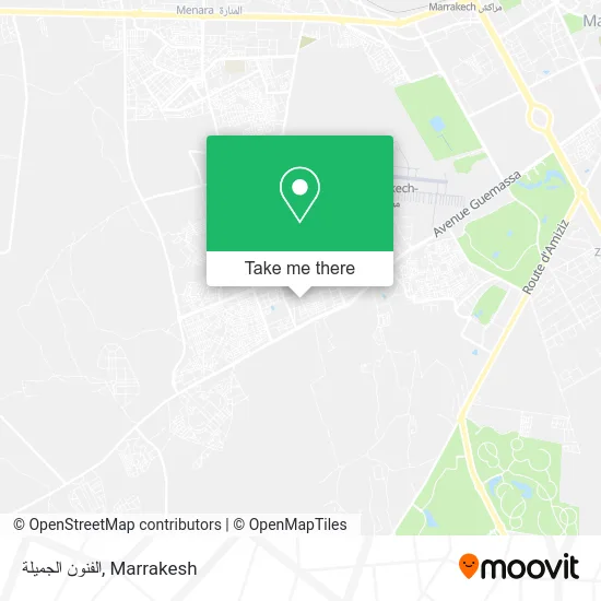 الفنون الجميلة map
