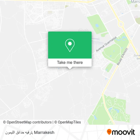 ترفيه حدائق الليمون map