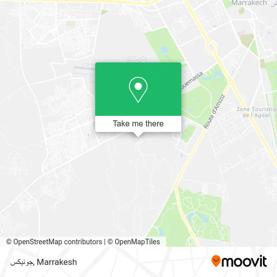 جونيكس map