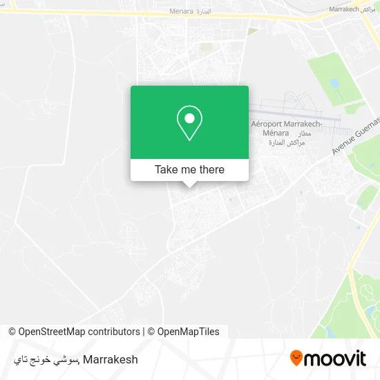 سوشي خونج تاي map