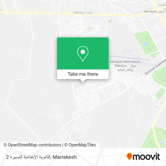الثانوية الإعدادية المسيرة 2 map