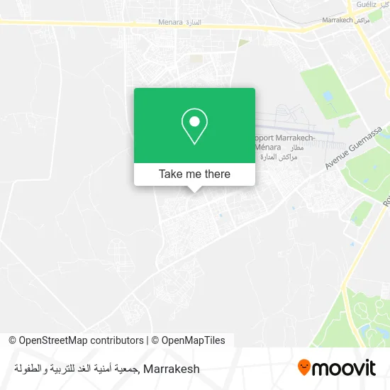 جمعية أمنية الغد للتربية والطفولة plan