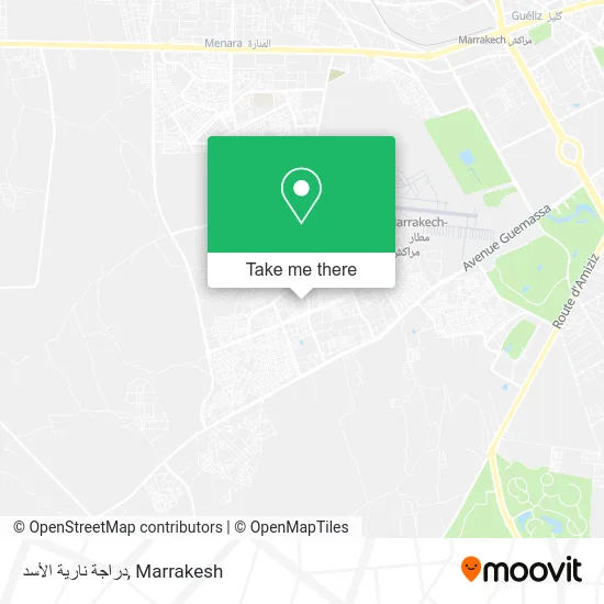 دراجة نارية الأسد map