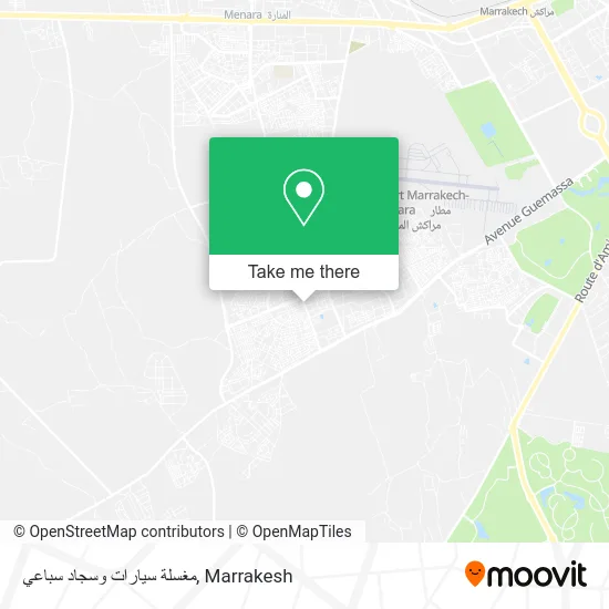 مغسلة سيارات وسجاد سباعي plan