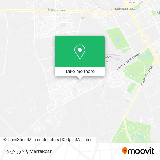 اليكترو كوبان map