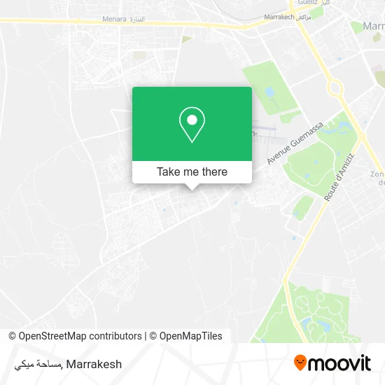 مساحة ميكي map