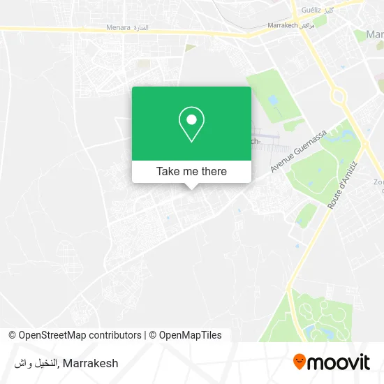 النخيل واش plan