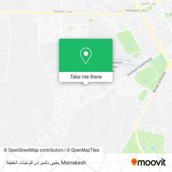مقهى بالميراس للوجبات الخفيفة map