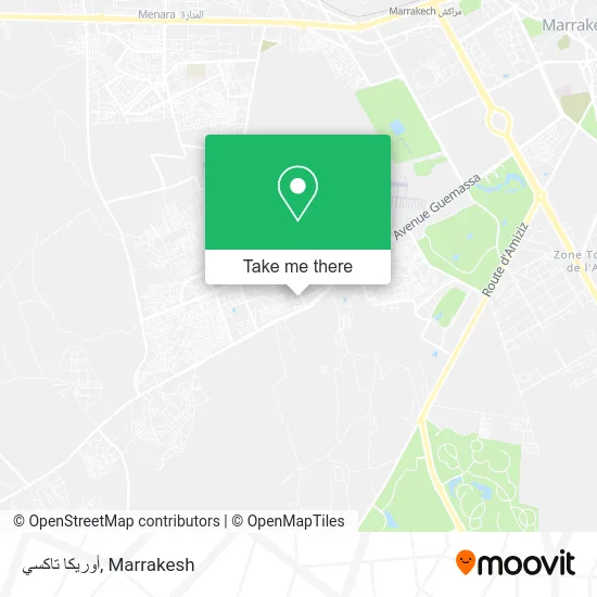 أوريكا تاكسي plan