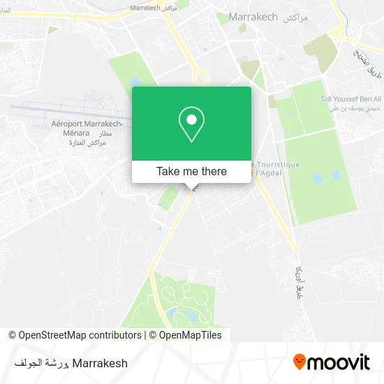 ورشة الجولف plan