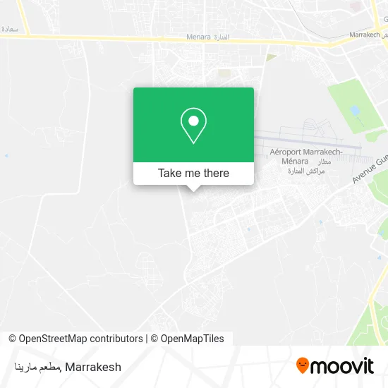مطعم مارينا map