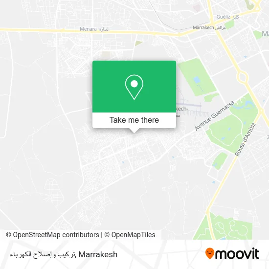 تركيب وإصلاح الكهرباء plan