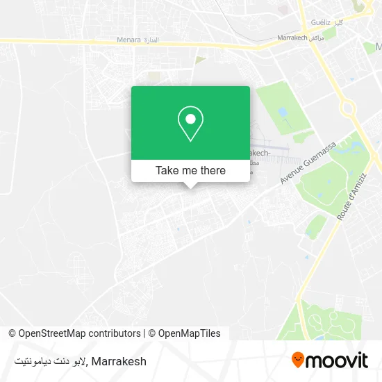 لابو دنت ديامونتيت map