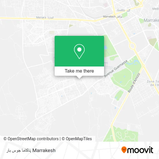 ناكاما جوس بار map