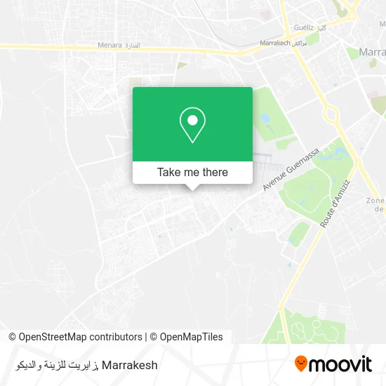 زايريت للزينة والديكو plan