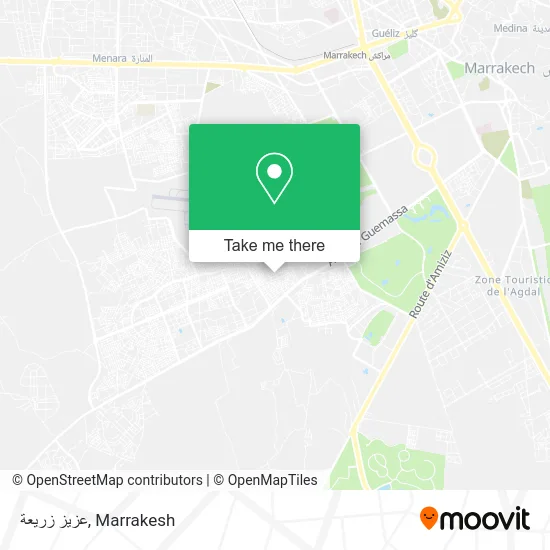 عزيز زريعة map