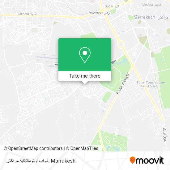 أبواب أوتوماتيكية مراكش plan