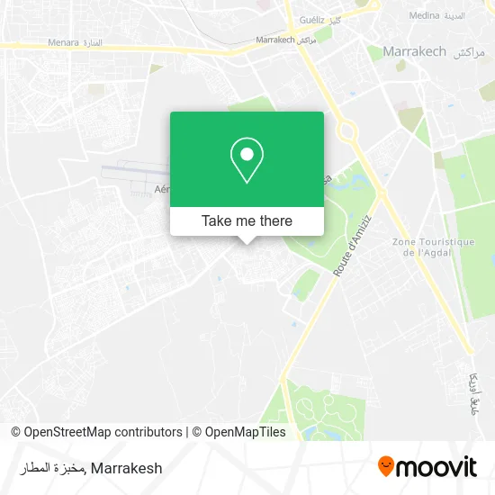 مخبزة المطار map