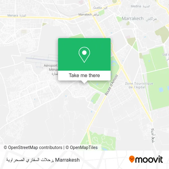 رحلات السفاري الصحراوية map