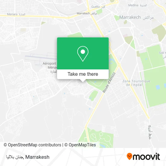 جنان بلاليا map