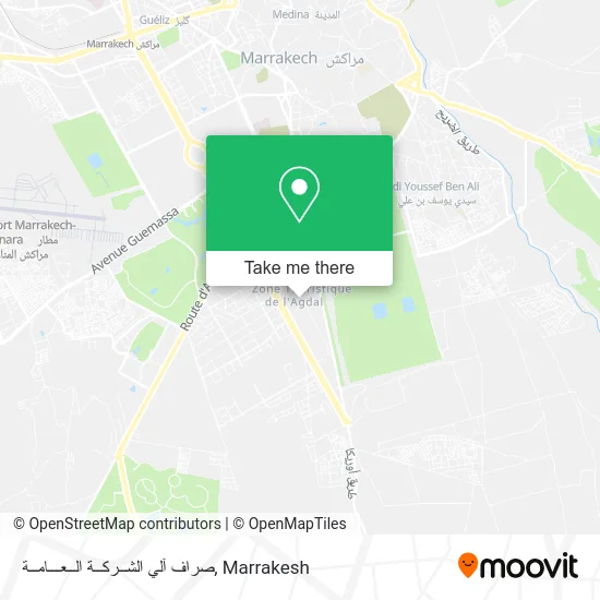 صراف آلي الشــركــة الــعـــامــة map