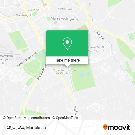 جباص مراكش map