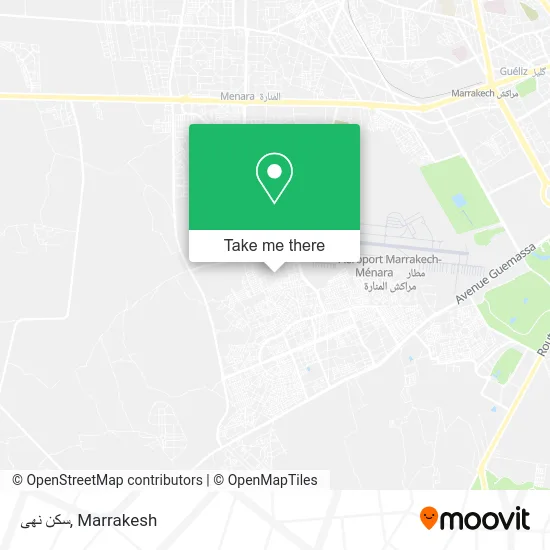 سكن نهى map