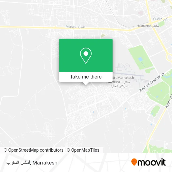 أطلس المغرب plan
