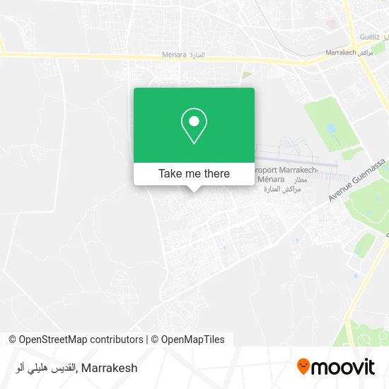 القديس هليلي ألو map