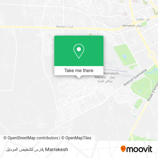 فارس لتشخيص الموبايل map