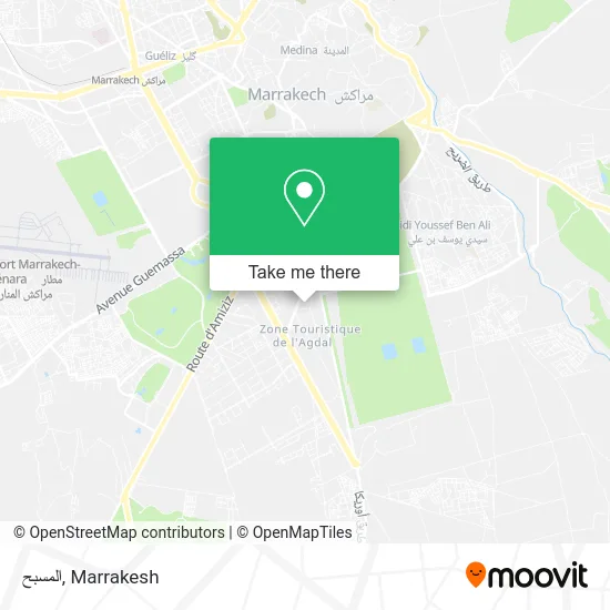 المسبح map