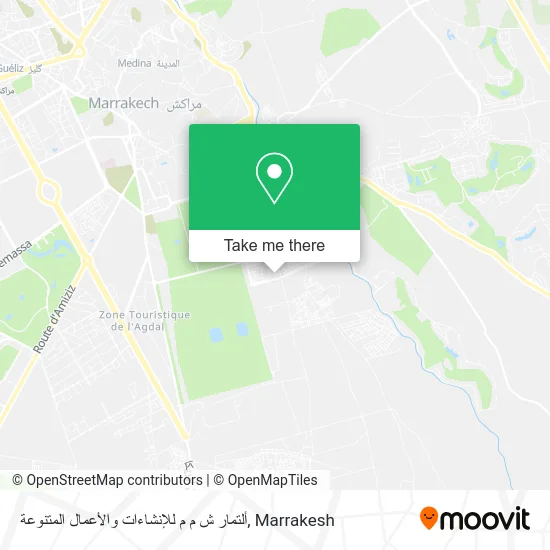 ألتمار ش م م للإنشاءات والأعمال المتنوعة plan