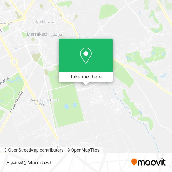 زنقة الخوخ plan