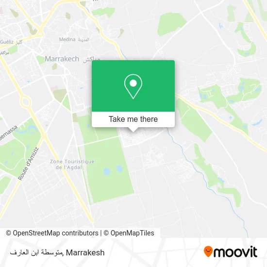 متوسطة ابن العارف plan