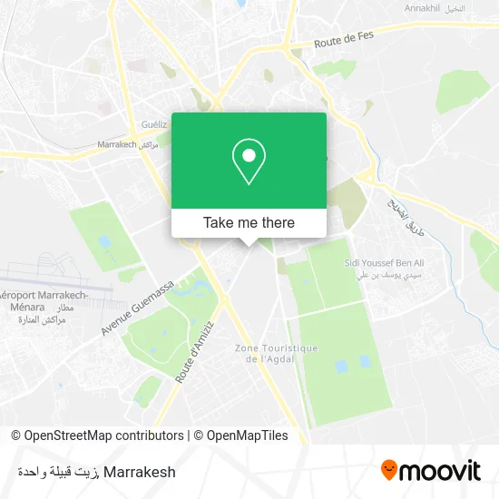 زيت قبيلة واحدة map