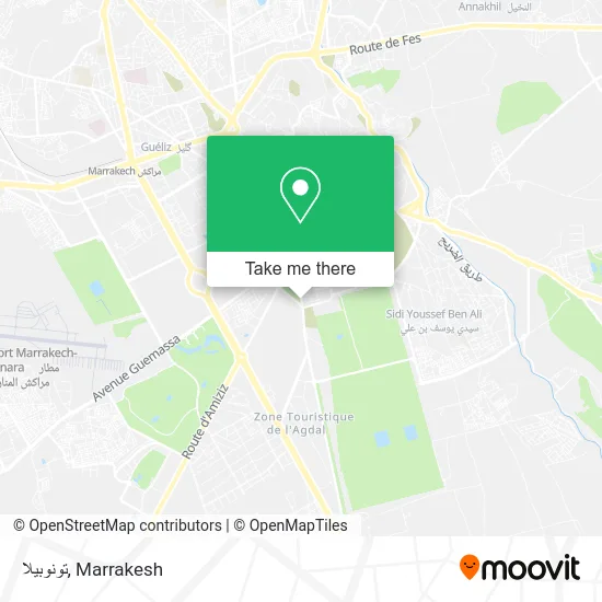 تونوبيلا map