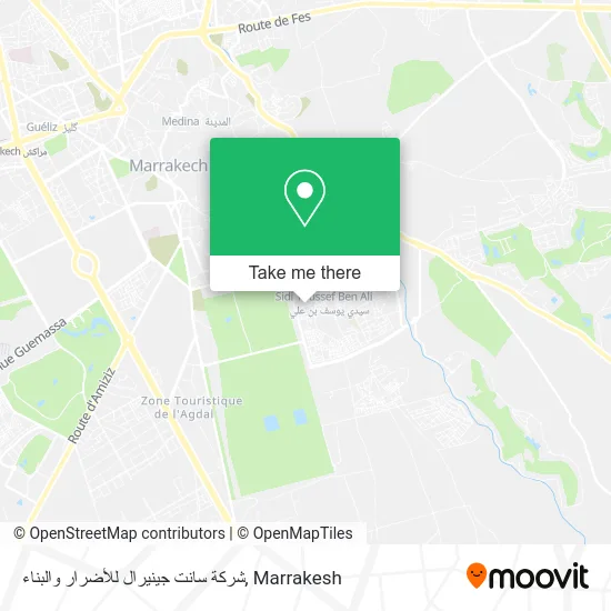 شركة سانت جينيرال للأضرار والبناء plan