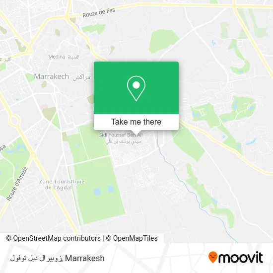 زوبيرال ديل توفول plan