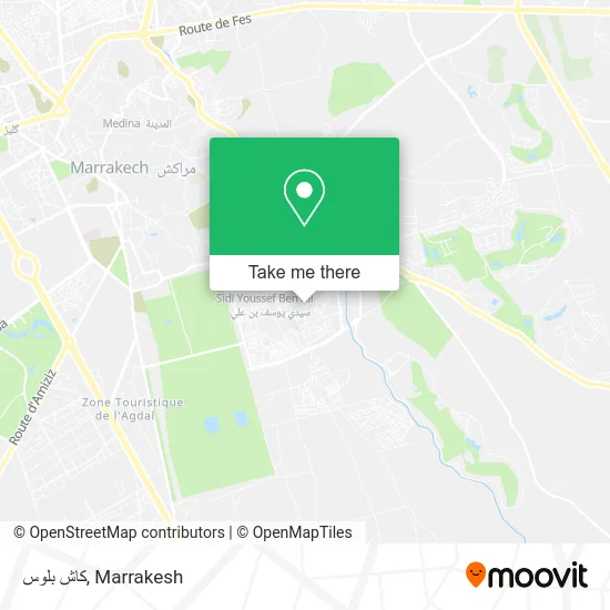 كاش بلوس map