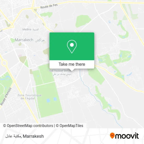 مكتبة عادل map
